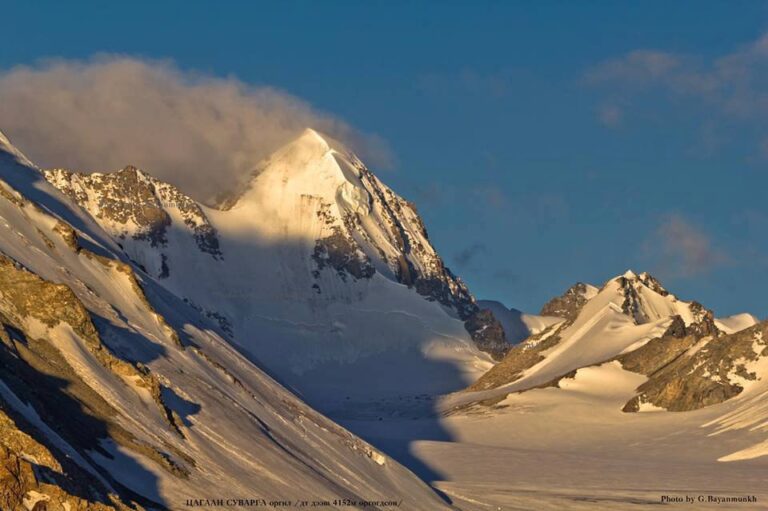 Khuiten mountain in Mongolia